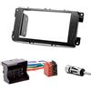 CARAV 08-002-23-6 - Mascherina autoradio 2-DIN con adattatore ISO per Focus II, Mondeo, S-Max, C-Max, Galaxy II, Kuga