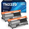 INK4U TN2220 Cartucce di Toner Compatibili per Brother TN 2220 TN2010 per MFC-7360N 7460DN, DCP-7065DN 7055, FAX-2840 2845 HL-2130 2132 2230 2135W 2250DN 2270DW 2280DW Stampanti (2 Nero)