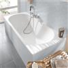 Villeroy & Boch O.novo vasca da bagno rettangolare, con troppopieno rotondo L: 160 La: 70 cm, UBA160CAS2V-01, O.novo bianco [Vasche da Bagno > Vasche da Bagno Rettangolari]