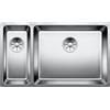 Blanco Andano lavello da cucina, 522989, 500/180-U Andano acciaio inox satinato lucido [Lavelli da Cucina > per Base Sottolavello a partire da 80 cm]
