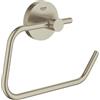 Grohe Essentials porta rotolo, 40689EN1, Essentials nichel spazzolato [Accessori Bagno > Porta Rotolo]