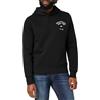 Tommy Hilfiger Arched Varsity Hoody MW0MW33641 Felpe con Cappuccio, Nero (Black), S Uomo