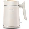 Philips HD9365/10 Bianco Satinato Eco Conscious Edition Bollitore 1.7L 2200W Indicazione Tazza Filtro Calcare AutoOff