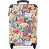 NoBoringSuitcases.com bagaglio a mano, trolley, valigia da 10 kg, rigida, leggera, valigie da viaggio per cabina, aereo con 4 ruote girevoli manico estensibile robusto 55x40x20 cm Destinazioni modello