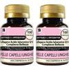 LABOTTEGADEGLIINTEGRATORI Set Collagene Acido Ialuronico Coenzima Q10 Complesso Bellezza con Biotina Zinco Selenio Metionina Rame e Vitamina C | 200 compresse 1 al dì | Pelle Capelli Unghie | Senza glutine e lattosio