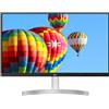 LG 24MK600M-W MONITOR 24 IPS FHD /5MS/75HZ/WHITE/SILVER