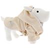 FERRIBIELLA Accappatoio per Cani Bath Robe - Beige, Taglia L