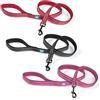 LEO PET Guinzaglio in Nylon e Mesh Traspirante - Marrone, Taglia M