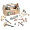 howa Cassetta degli attrezzi per bambini, 45 pezzi, accessori in legno 4907