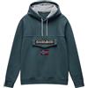 NAPAPIJRI FELPA CON CAPPUCCIO ANORAK BURGEE
