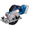 Bosch Professional 18V System Sega circolare a batteria GKS 18V-51 (motore brushless, incl. 1 lama (140 mm), guida parallela, senza batteria/caricabatteria)