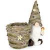 Bizzotto Yes CESTO VASO HANSEL TO CON GNOMO DIMENSIONE CM 38X23X44H