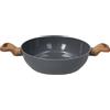 Tognana Tegame 2 Manici Linea T-Care My Cooking colore Grigio cm.28