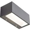 Sovil Box Applique Bi Emanatore Regular Potenza 12W LED 4000K Colore Grafite