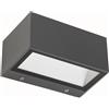 Sovil Box Applique Bi-Emanatore Media Potenza 12Watt LED 4000K Colore Grafite