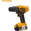 Tolsen Tools Trapano Avvitatore con Percussione mm.10 - 20V - 1 Batteria 2Ah