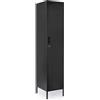 Bizzotto Armadio 1 Anta Cambridge Colore Nero cm cm 46x38x h.185