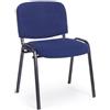 Bizzotto Sedia Ufficio Conference colore Blu