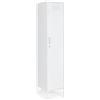 Bizzotto Armadio 1 Anta Cambridge Colore Bianco cm 46x38x h.185