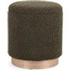 Bizzotto Pouf Contenitore modello Zoya Colore Verde Muschio