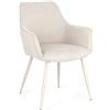Bizzotto Sedia da Interno con Braccioli mod. Cora Colore Beige