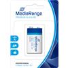 MediaRange Batterie Alcaline 6LR61 E-Block 9V Pile - MRBAT107