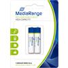 MediaRange Batterie RICARICABILI ALTA CAPACITA Ni.MH AAA HR03 1.2V MRBAT122, 2pz