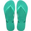 Havaianas Slim, Infradito Donna, Virtual Green, 33/34 EU