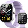 Kuizil Smartwatch Lilla con Chiamate Bluetooth Touch Screen - Lilla