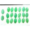 Glitzy Gems 115,20 Ct Mela Verde Naturale Crisoprasio Australiano 20 Pezzi Pietra Prezios...