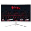 Itek monitor GGC - 27 Curvo 2560x1440 WQHD, HDR1000, Pannello VA da 240Hz, Risposta 1ms OD, Collegamenti 2xHDMI e DP, Type- C, USB, Adapt Sync