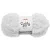 Filo di Peluche Cuddly Glitter Bianco