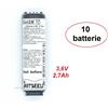Batsecur 10 Batterie Litio BAT28 BATLi28 3,6V 2,7Ah Batsecur compatibili LOGISTY DAYTEM