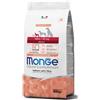 Monge Natural Superpremium Mini Adult Monoprotein Salmone con Riso Per Cani Adulti Di Taglia Mini Formato 800 gr.