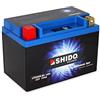 shido LTX20CH-BS Lion - S batteria, Litio blu (prezzo con Euro 7,50 deposito)