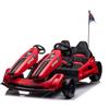 Piston Car Go Kart Auto Elettrica Rosso Ruote Macchina per Bambino a Batteria 24 V