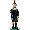 TIPP-KICK Arbitro I Arbitro con Cartellini Gialli e Rossi I per Tutti, da 5 Anni in su I Divertiti con Questo Personaggio di Calcio in Qualsiasi Gioco Maglia Nera