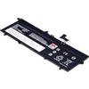 T6 Power Batteria T6 Power per Lenovo ThinkPad T490s, T495s, 4950mAh, 57Wh, 3cell, Li-Pol