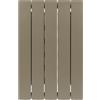PRODIGE Radiatore acqua calda PRODIGE MODERN in alluminio, 5 elementi, interasse 600 mm, bronze