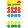 Avery Zweckform 3089 etichetta autoadesiva Multicolore Rotondo Permanente 96 pezzo(i)