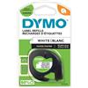GielleService NASTRO ETICHETTE ORIGINALE DYMO LETRATAG S0721510 DYR-91200 Testo nero su sfondo bianco