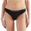 Tommy Hilfiger Perizoma Donna Tanga, Nero (Black), L