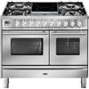 Ilve Cucina PD10W Professional Plus PD10IDWE3 con forno elettrico e piano cottura a gas e 2 zone induzione con dual da 100 cm