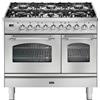 Ilve Cucina PD10N Nostalgie PD106DNE3 con doppio forno elettrico e piano cottura a 6 fuochi con dual da 100 cm