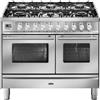 Ilve Cucina PD10W Professional Plus PD106DWE3 con forno elettrico e piano cottura a 6 fuochi con dual da 100 cm