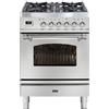 Ilve Cucina P06N da incasso Nostalgie P06DNE3 piano cottura 4 fuochi con dual da 60 cm