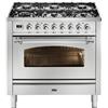 Ilve Cucina P09N Nostalgie P096DNE3 con forno elettrico e piano cottura a 6 fuochi con dual da 90 cm
