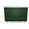 Ilve Cucina P12N da incasso Nostalgie P12SDQNE3 doppio forno cieco e piano cottura 5 fuochi con coupe de feu e dual da 120 cm
