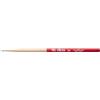 Vic Firth - Bacchette per Batteria Serie American Classic® Extreme - X5BNVG VicGrip - Hickory Americano - Punta di Nylon - Rosse