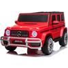 Piston Car Macchinina Rosso Elettrica Bambini Mercedes G Batteria 12 V Fuoristrada